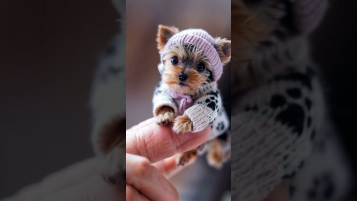 TINY ANIMALS short Mini cucciolo Yorkshire Terrier #yorkshireterrier  #yorkshirepuppy #tinyanimals