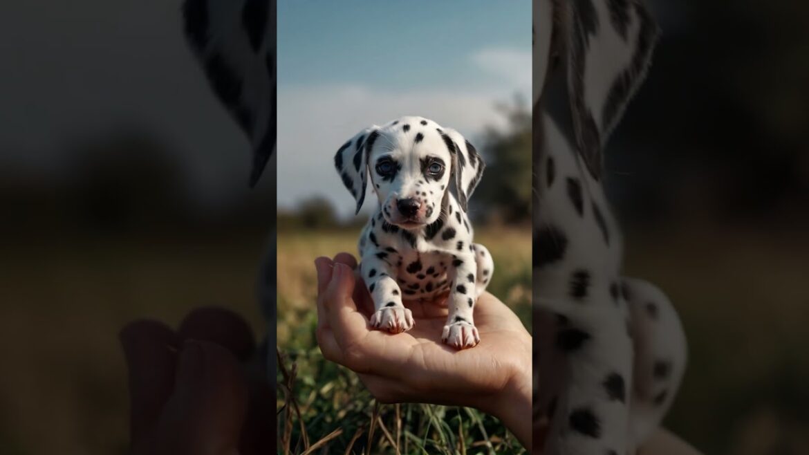 The Cutest Tiny Dalmatian Dog You'll Ever See! #MiniatureDalmatian #CuteDogs #tinydogs  #DogLovers