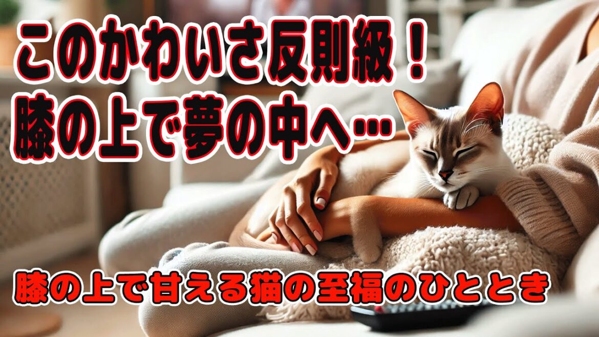 【シンガプーラ】このかわいさ、反則級!膝の上で夢の中…✨膝の上で甘える猫、至福のひととき💕#シンガプーラ #cat 【シンガプーラ】このかわいさ、反則級!膝の上で夢の中…✨膝の上で甘える猫、至福のひととき💕#シンガプーラ #cat