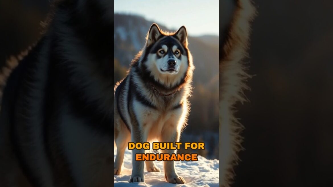 Meet the Alaskan Malamute #workingdog #activedog #outdoordog