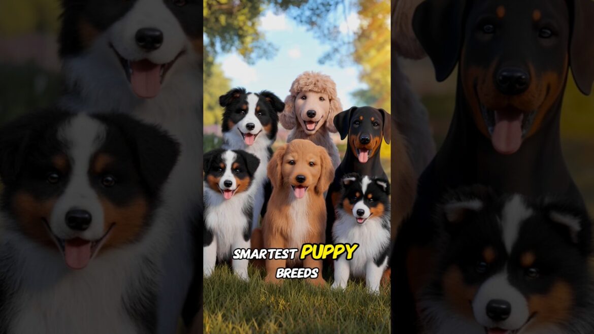 Top 5 Smartest Puppy Breeds That Will Amaze You 😍 #shorts #puppy #pupparade