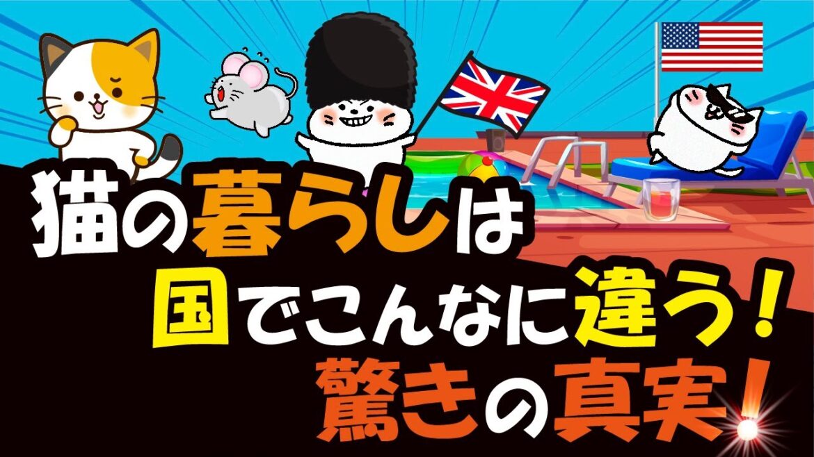 猫の暮らしが国でこんなに違う!?猫の暮らし方の驚きの事実 猫の暮らしが国でこんなに違う!?猫の暮らし方の驚きの事実