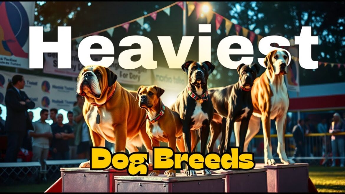 Top 10 Heaviest Dog Breeds in the World!