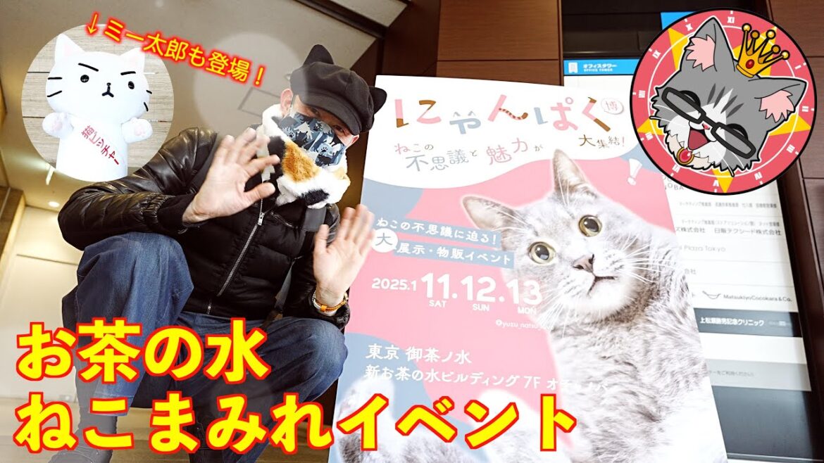 【お茶の水・にゃんぱく】ねこまみれのイベントに行ってきました♪