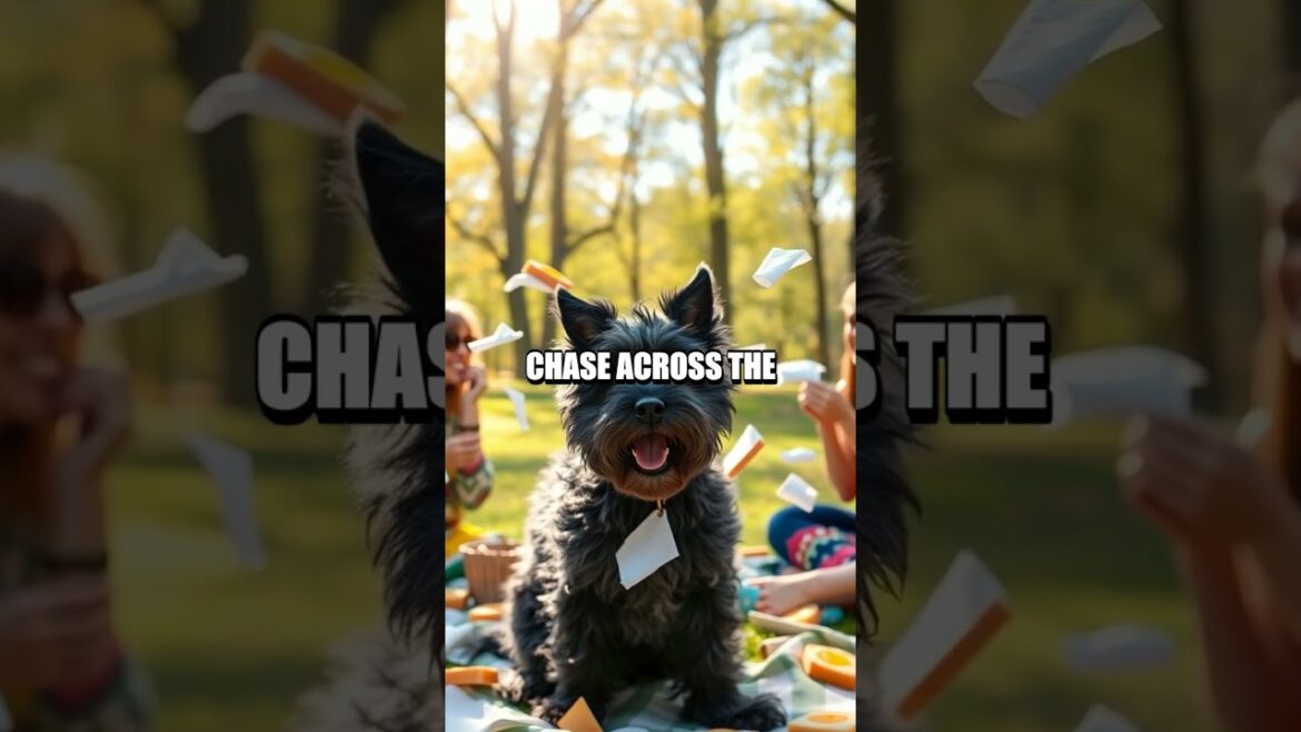 The Giggly Chaos of the Kerry Blue Terrier