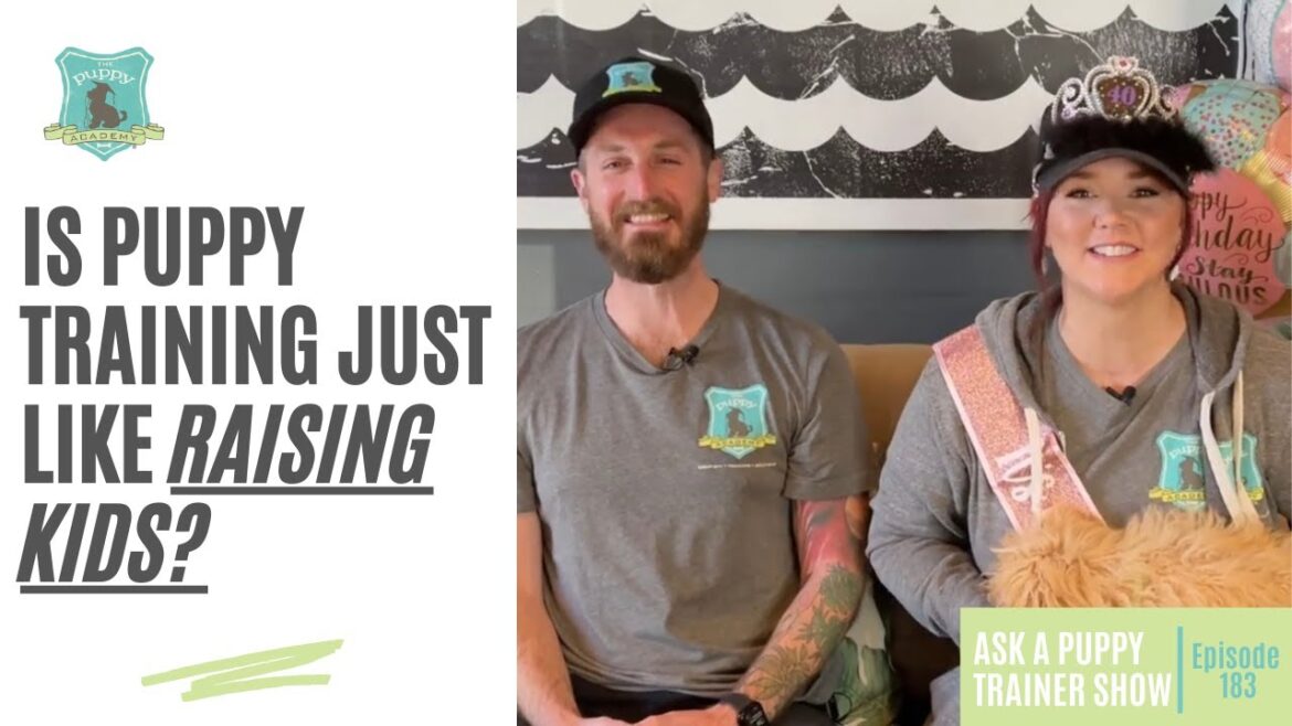 Is Puppy Training Just Like RAISING KIDS? | AAPTS Ep. 183 Is Puppy Training Just Like RAISING KIDS? | AAPTS Ep. 183