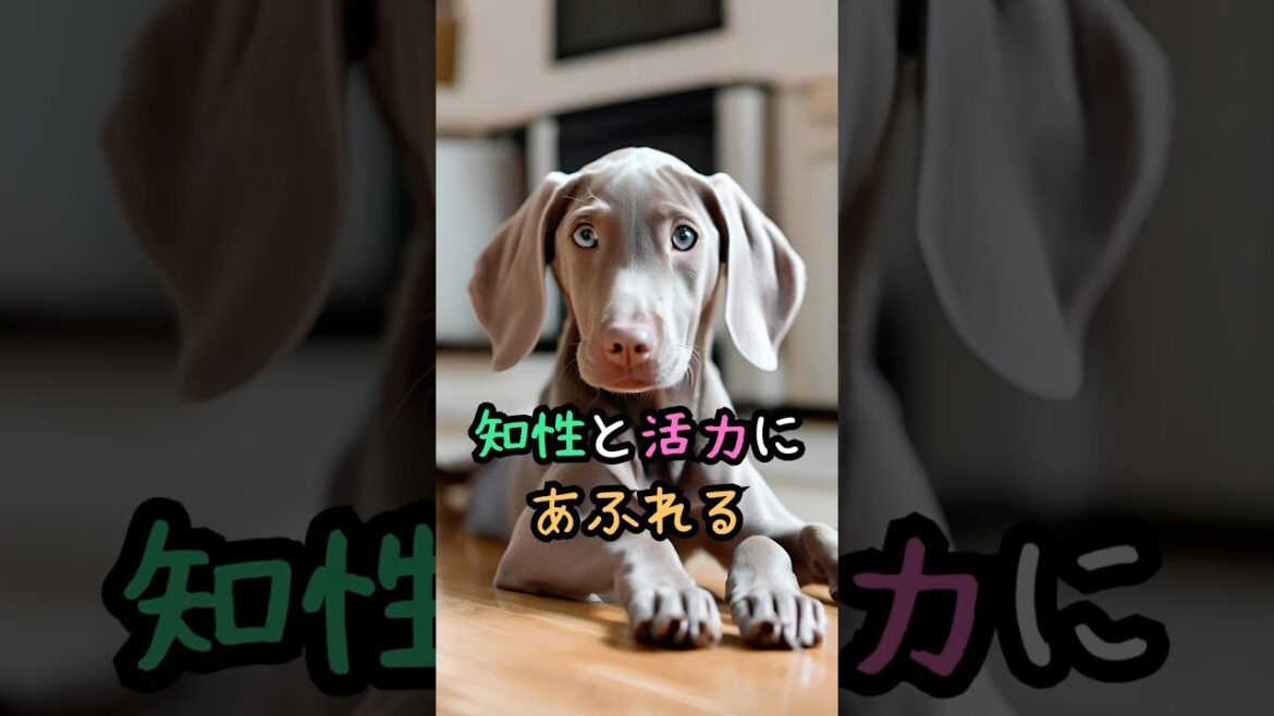 【ワイマラナー】#大型犬と暮らす #大型犬の日常 #大型犬 #ワイマラナーロングヘアード #ワイマラナー