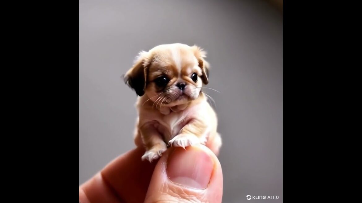 Adorable Baby Pekingese – The Fluffiest Little Pup! 🐶💕 #adorableanimals #puppy #