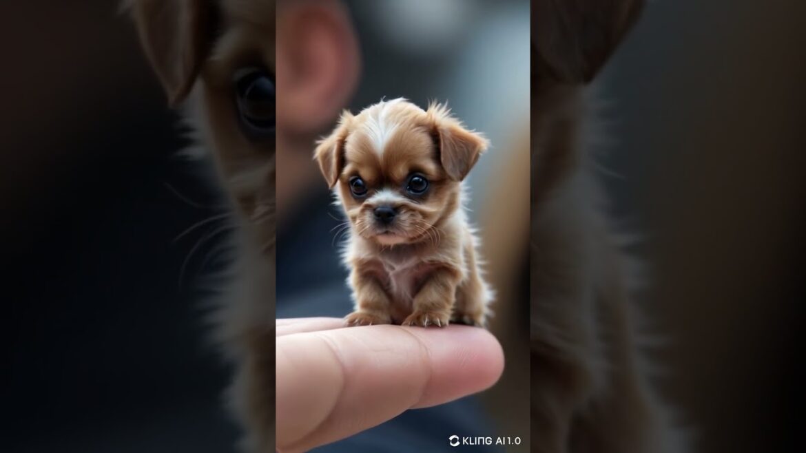 Adorable Baby Tibetan Spaniel – The Cutest Fluffy Pup! 🐶💖