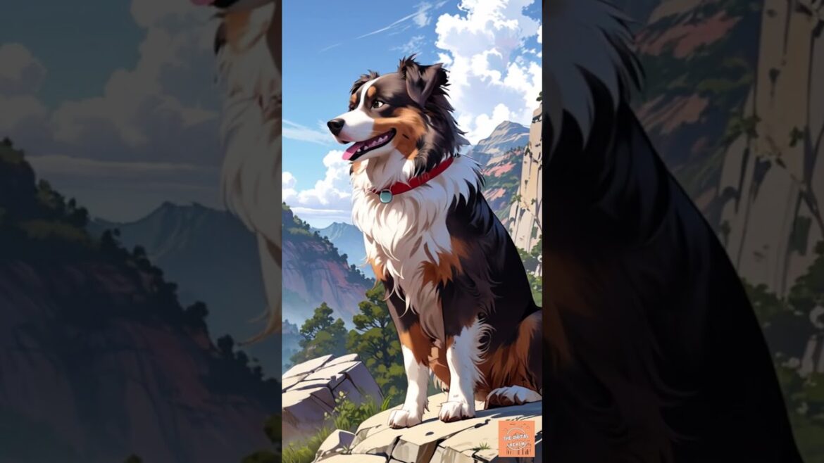Guardian of the Peaks: A Dog's Journey in the Mountains
