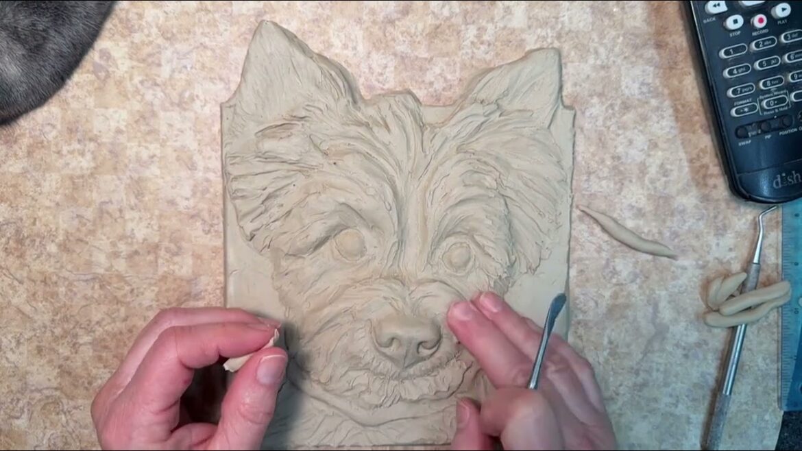 Sculpting “Maggie Mae” a Cairn Terrier | Sondra Alexander Custom Pet Portraits