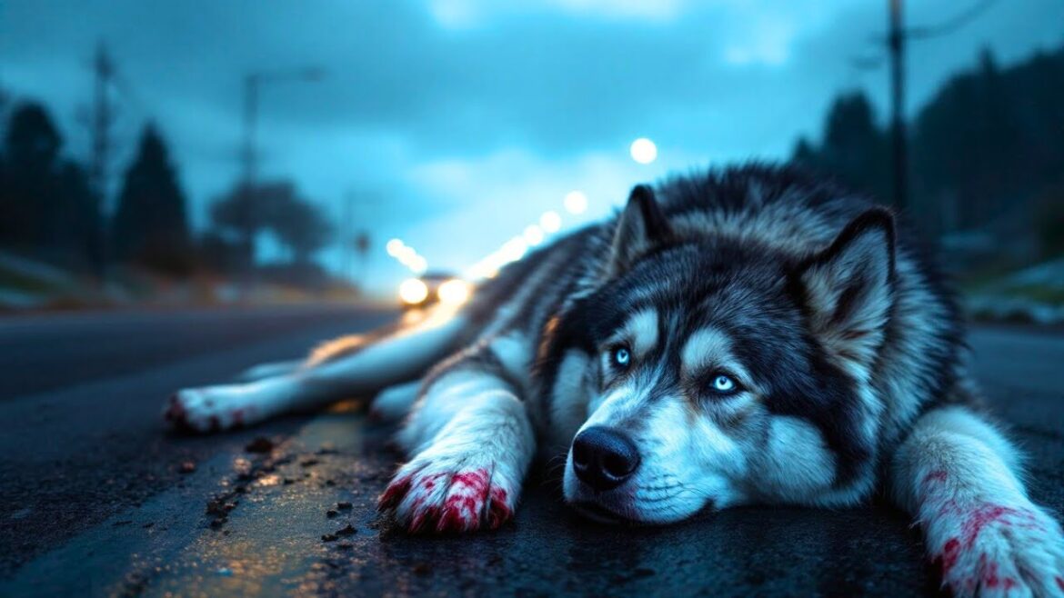 Cat Saves Injured Dog After Car Accident | Heartwarming Animal Rescue Story! #actofkindness