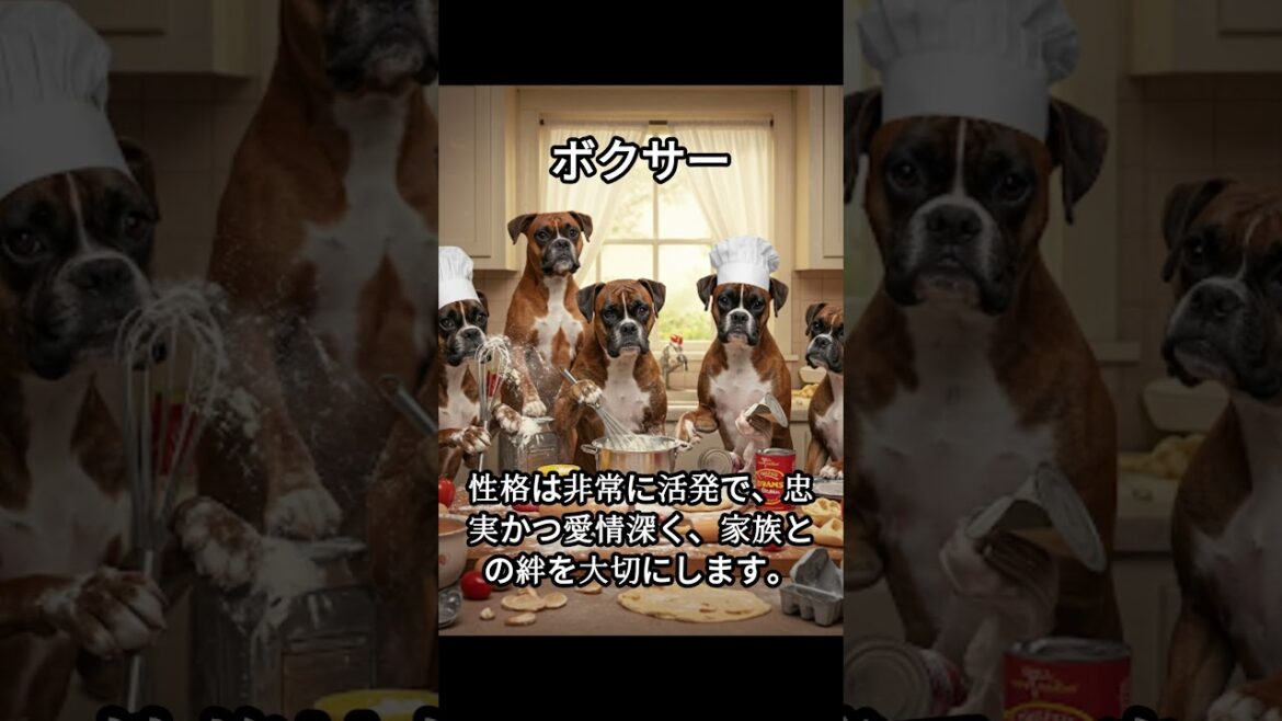 ボクサーのかわいい生態、雑学【犬】#dog #dogshortsvideo #いぬ #イヌ #犬 #子犬  #かわいい #雑学 #豆知識 #解説