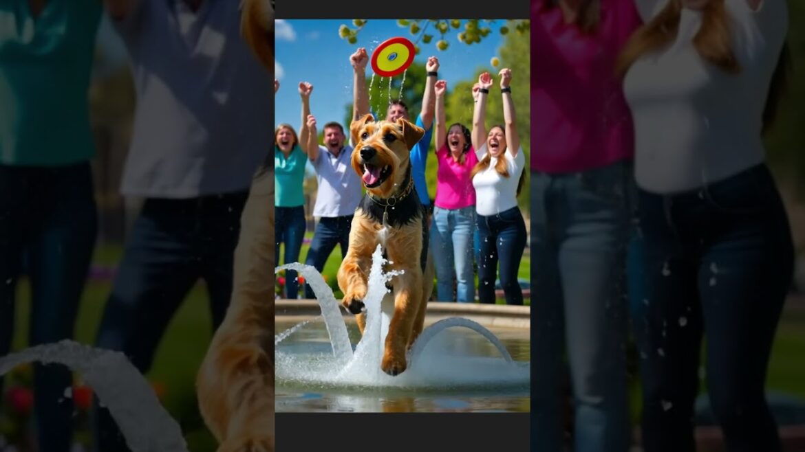 🐶 Max the Stylish Airedale Terrier's Big Surprise! 🎭😂