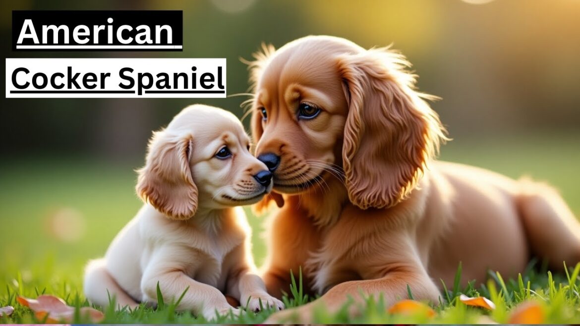 American Cocker Spaniel Dog