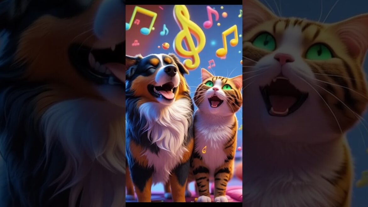 This Bernese Mountain Dog and Tabby Cat Will Make Your Heart MELT!  ! Unlikely Friendship #shorts