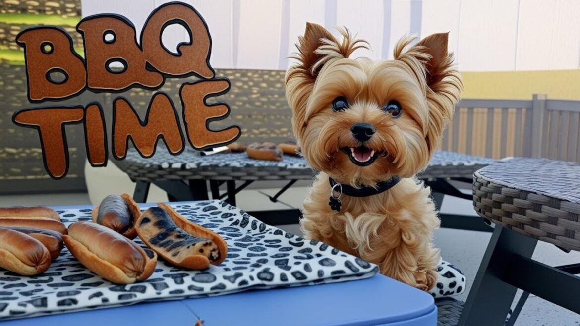 "Peanut Smells a BBQ... Hot Dogs & Bacon? COUNT HIM IN!🌭"