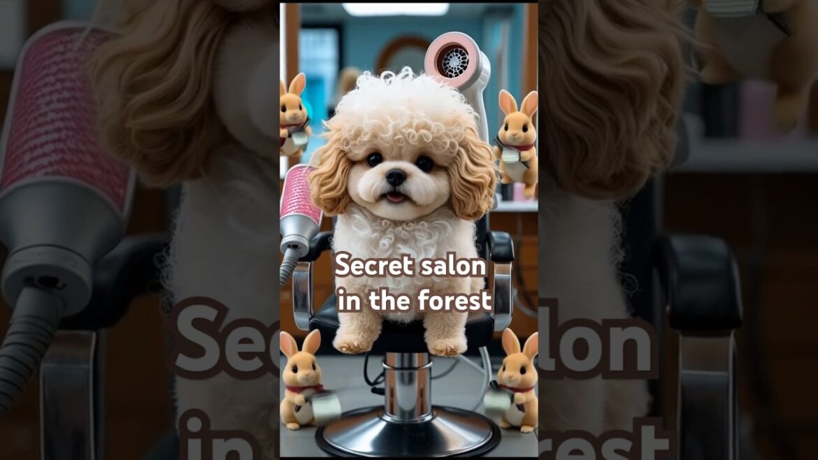 What if Tiny Rabbits Styled a Bichon Frise ?