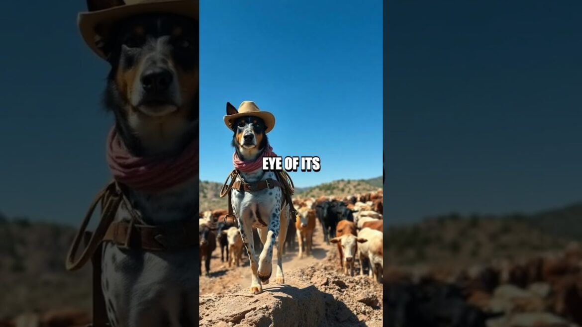 The Australian Cattle Dog's Majestic Outback Duty