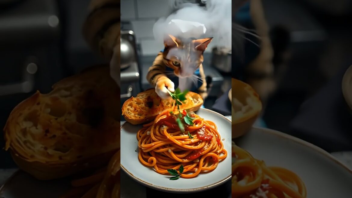 Bengal Cat Chef Ravi's Spaghetti Recipe