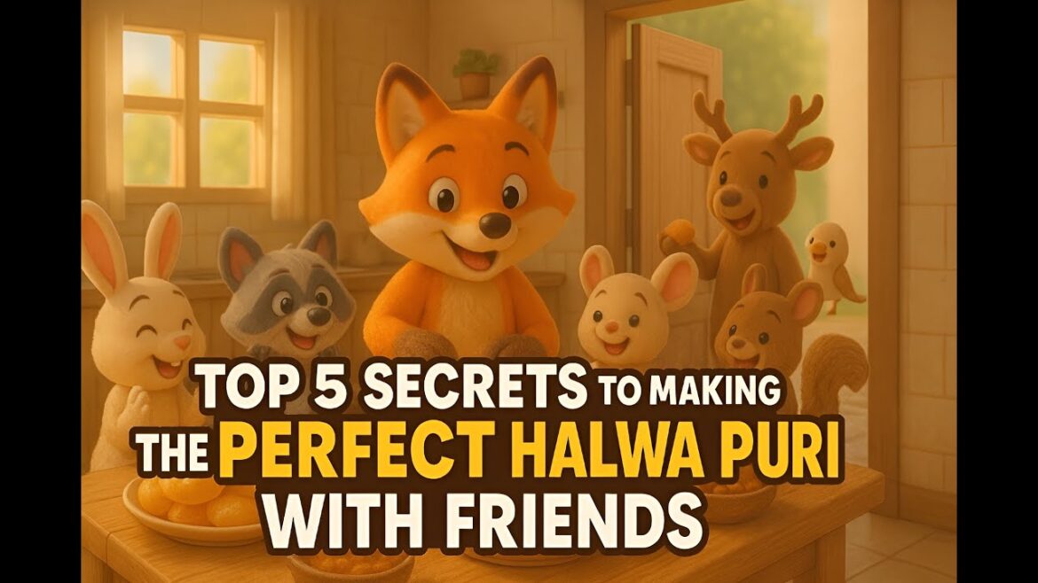 Top 5 Secrets to Making the PERFECT Halwa Puri with Friends