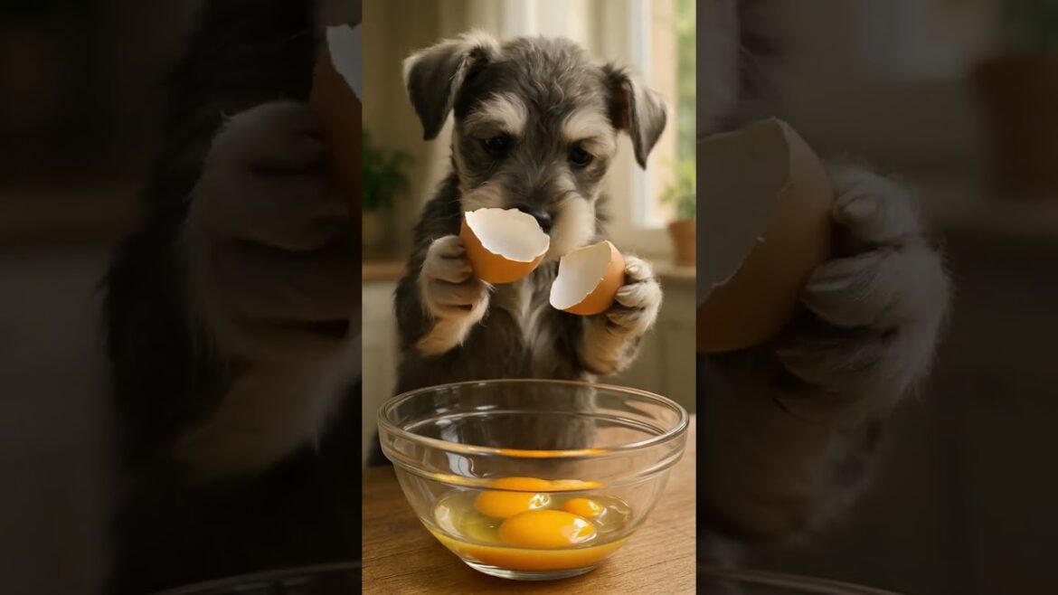 My Schnauzer Makes Cream Puffs!