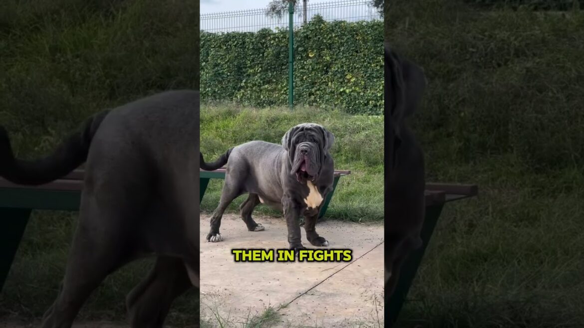 The Wrinkled Giant – Neapolitan Mastiff! 🐶