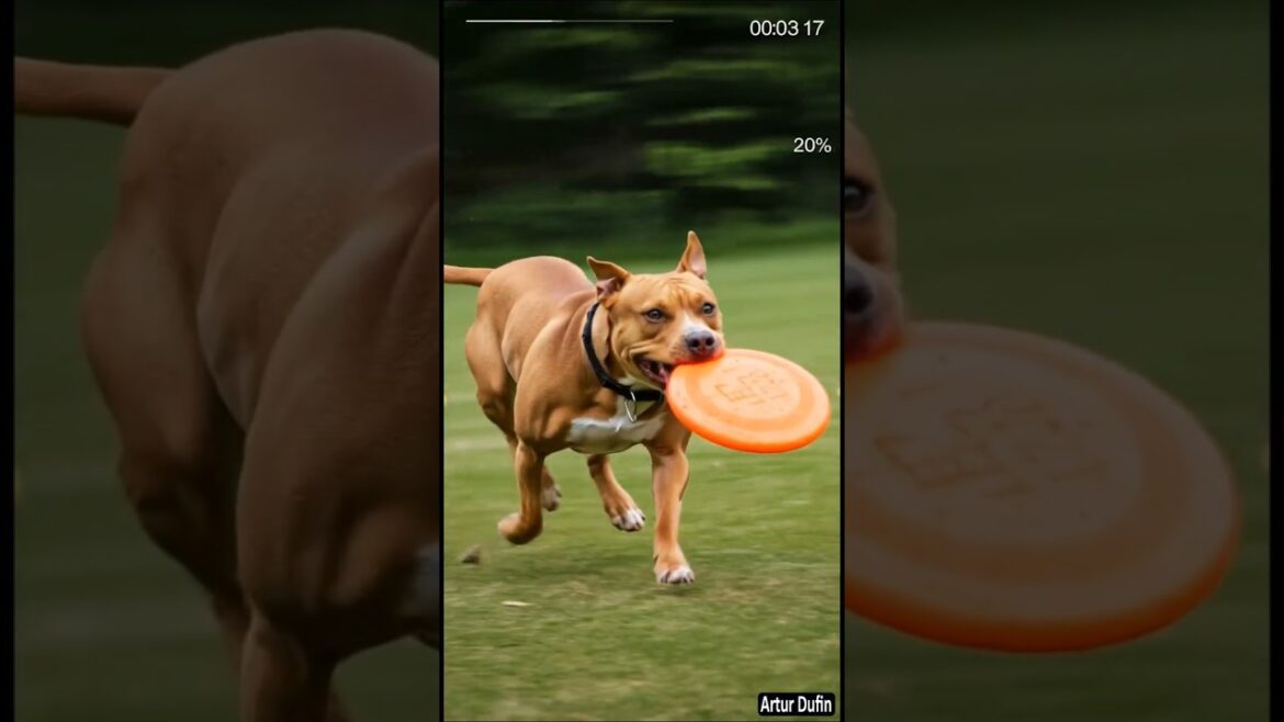 Amstaff Breaks SPEED RECORD! 🚀 Watch This Dog Fly! #FastAsLight