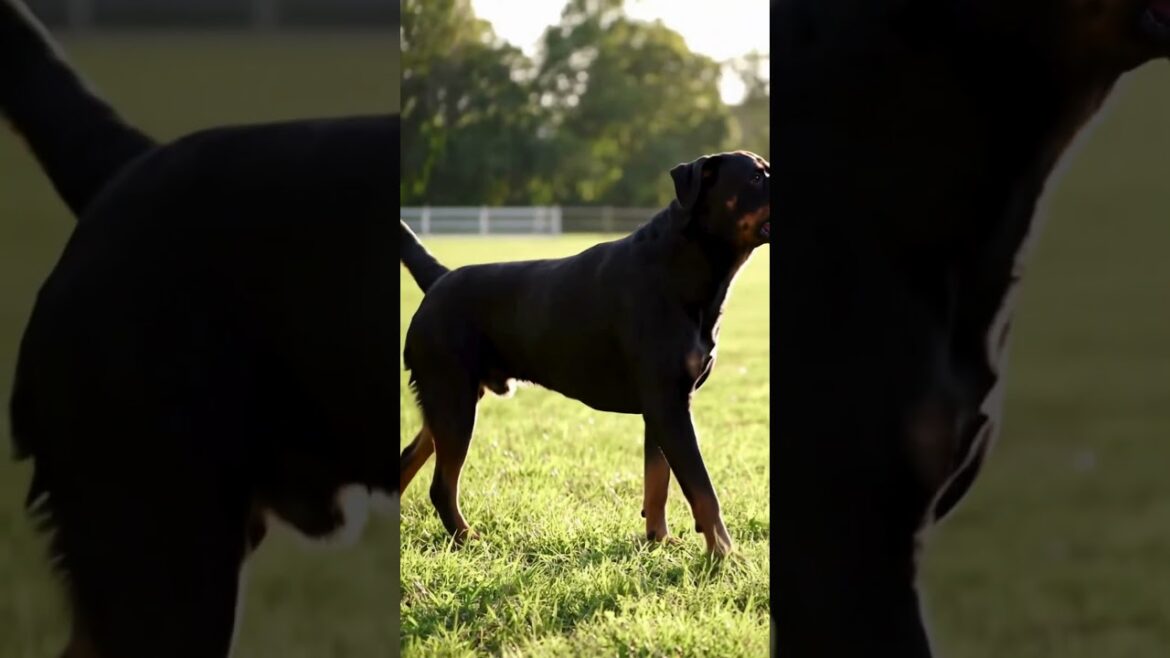 Rottweiler The Bold Protector #shortvideo #dog