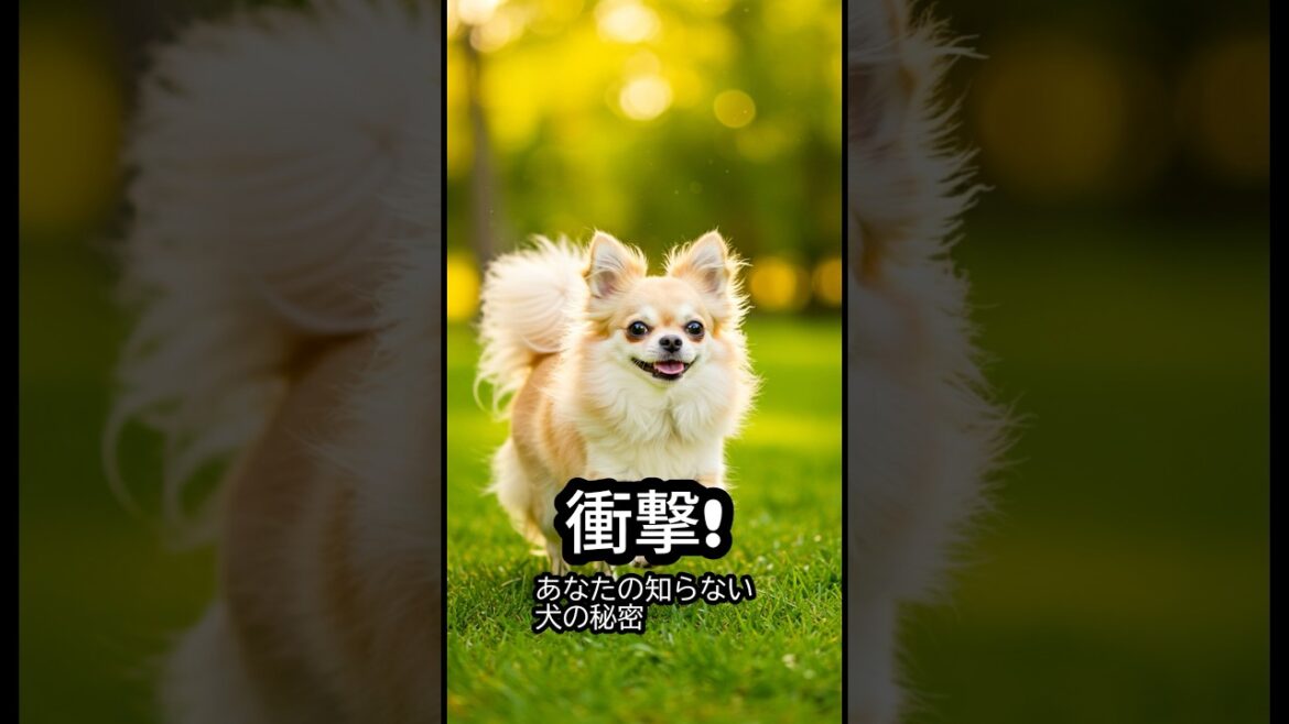 【ロングコートチワワ】世界的に公認された犬の中で最も小さな犬種🐶愛らしい姿を最後まで見てね❣️#チワワ #犬 #雑学 #voicevox