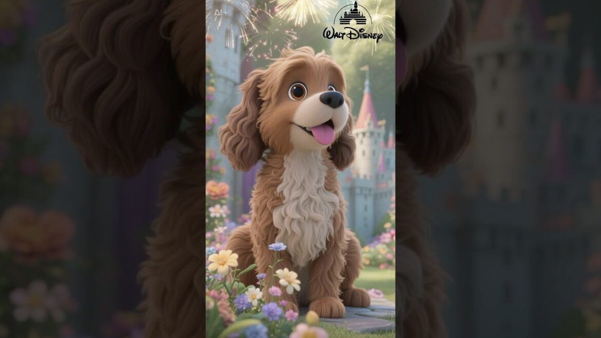 【アニメ風】ついにデビューしました #disney #AI #cute #可愛い #アメリカンコッカースパニエル #チワワ #ポメラニアン