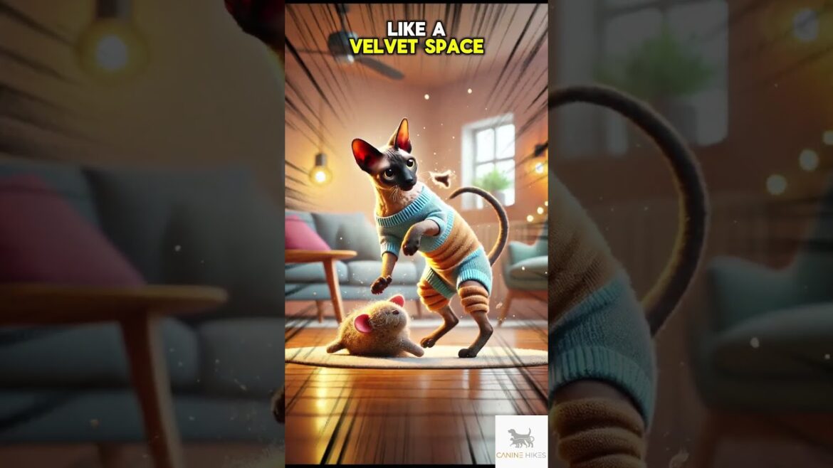 Can You Handle a Cornish Rex?#cornishrex #cat #caninehikes #animals #pets #puppy #shorts #shortvideo