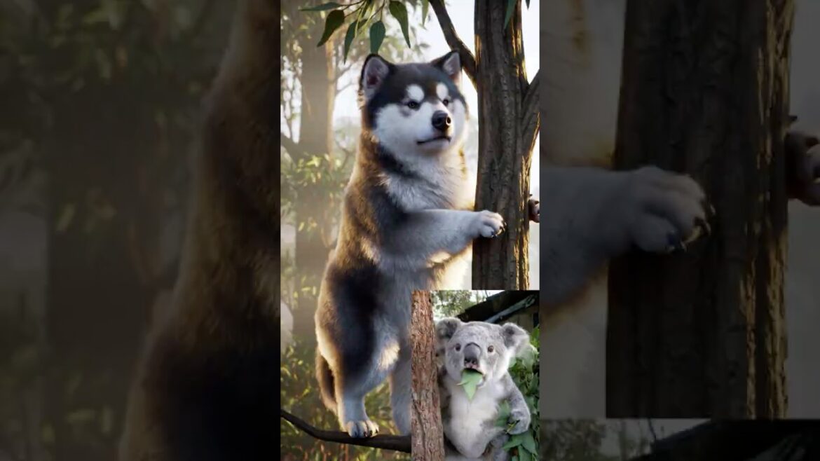 A WILD FUSION: MEET THE ALASKAN-KOALA #shorts #shortsfeed