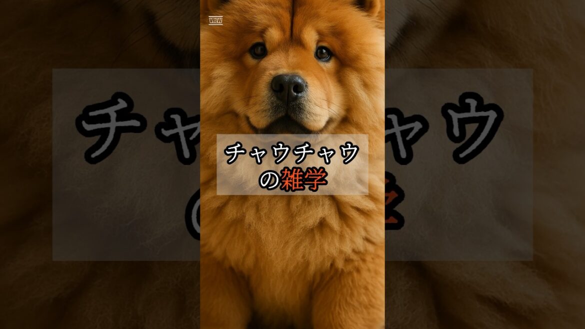 チャウチャウの雑学 #雑学 #犬#チャウチャウ#動物