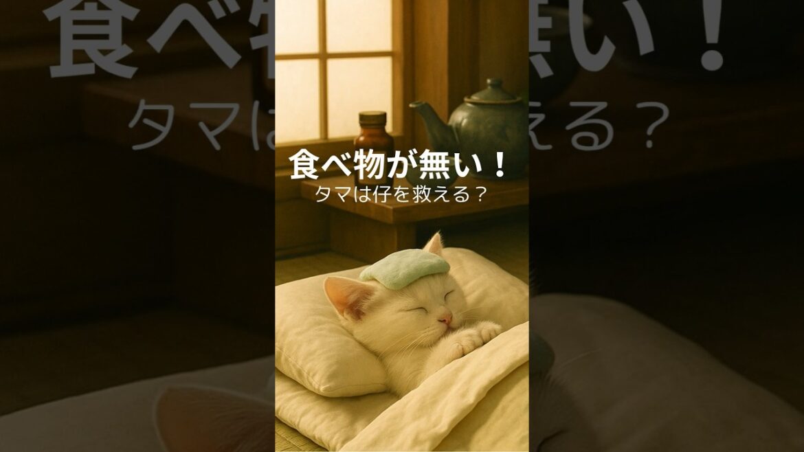 【ai 猫料理】食物が無い!続きは本編へ！アイコン下の▶をクリック！#ai猫 #cat #cute #ネコ #cutecat #kitten #猫好きさんと繋がりたい