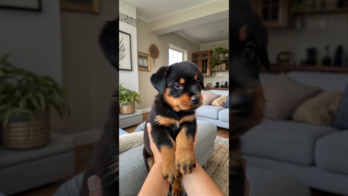 Super cute Rottweiler