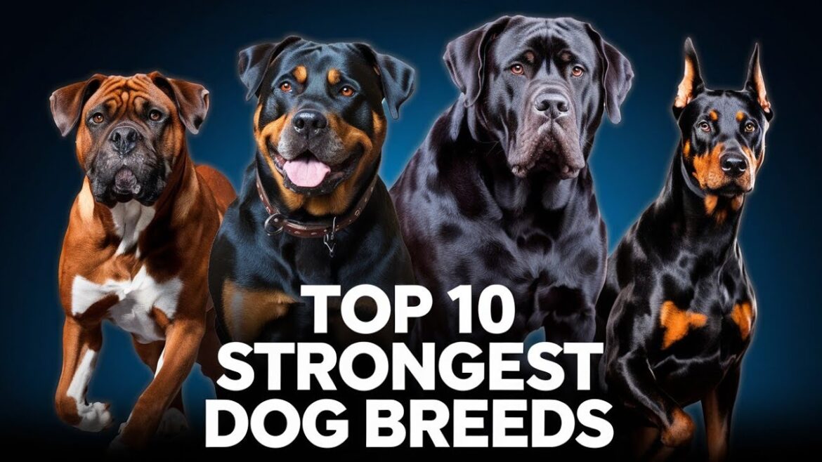 最強犬種トップ10：究極のパワーハウス犬たちをご紹介！#最強犬#トップ10犬種#犬の力