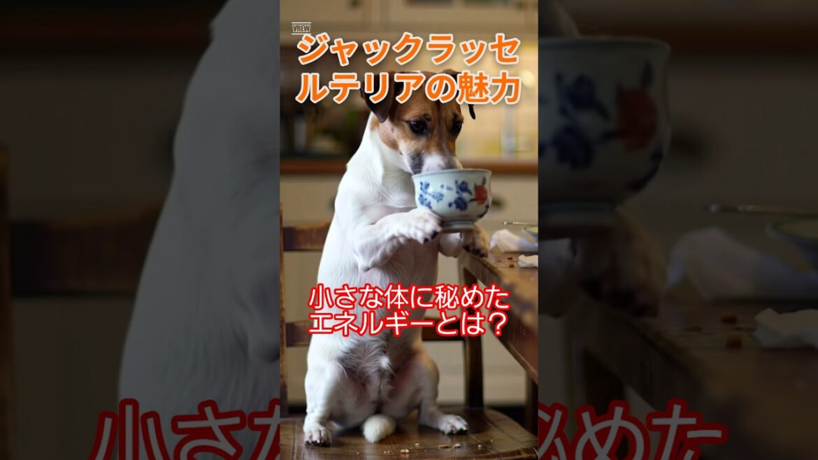 ジャックラッセルテリアの魅力！小さな体に秘めたエネルギーとは？#Shorts#ジャックラッセルテリア  #犬種紹介#犬