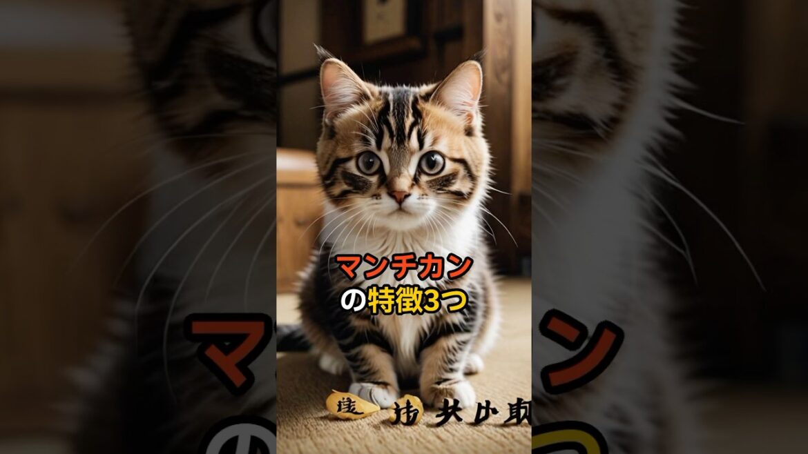 猫【種類別特徴】マンチカンの特徴3つ🐈#マンチカン #マンチカン短足 #マンチカン部 #猫の種類 #猫豆知識 猫【種類別特徴】マンチカンの特徴3つ🐈#マンチカン #マンチカン短足 #マンチカン部 #猫の種類 #猫豆知識