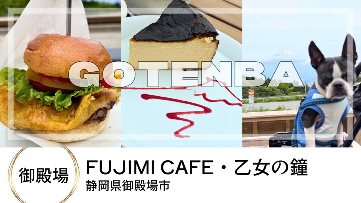 犬と食事【FUJIMI CAFE​・乙女の鐘】／ボストンテリア BOSTONTERRIER