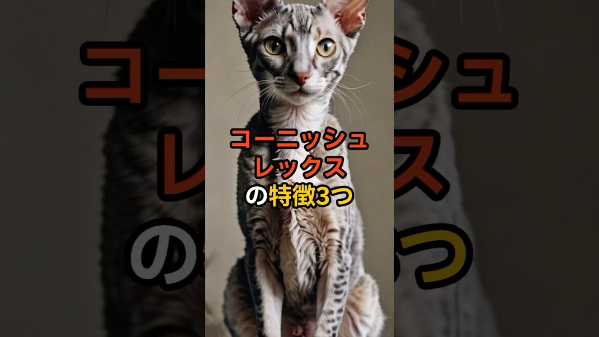 【珍しい猫種類】コーニッシュレックスの特徴3つ🐈【種類別特徴】#コーニッシュレックス #猫 #猫豆知識 #猫雑学 #cat 【珍しい猫種類】コーニッシュレックスの特徴3つ🐈【種類別特徴】#コーニッシュレックス #猫 #猫豆知識 #猫雑学 #cat
