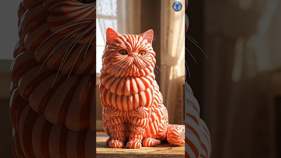 Cats + Candy Part-4(Korat Cat, Cornish Rex, Burmese Cat, Ragamuffin, Abyssinian Cat,)