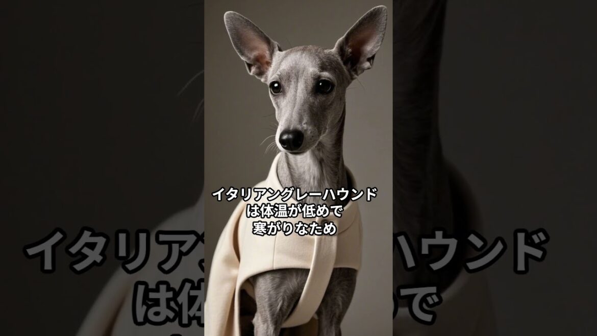 イタリアングレーハウンドの面白い習慣５選　　 #イタリアングレーハウンド #犬のいる暮らし #犬 #動物動画 #イタグレ