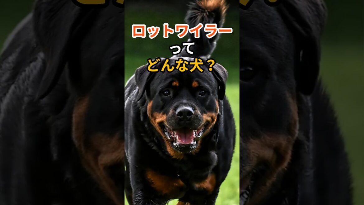 ロットワイラーってどんな犬? #shorts #犬 #大型犬 #ロットワイラー ロットワイラーってどんな犬? #shorts #犬 #大型犬 #ロットワイラー