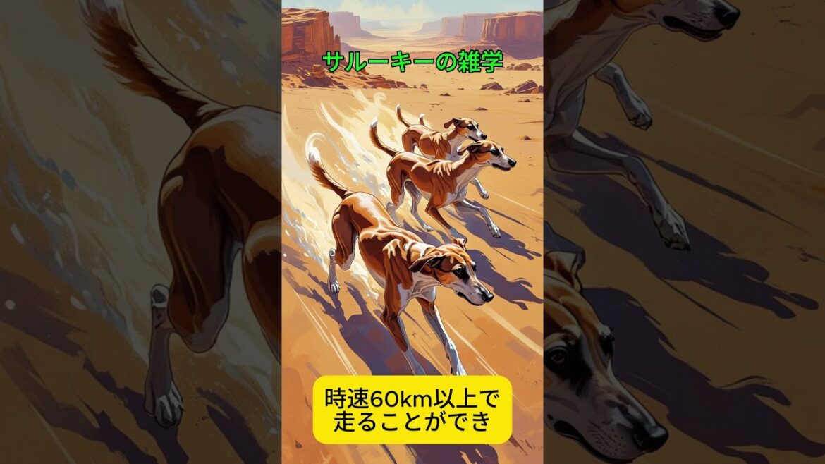 サルーキーの雑学 #犬 #サルーキー #雑学
