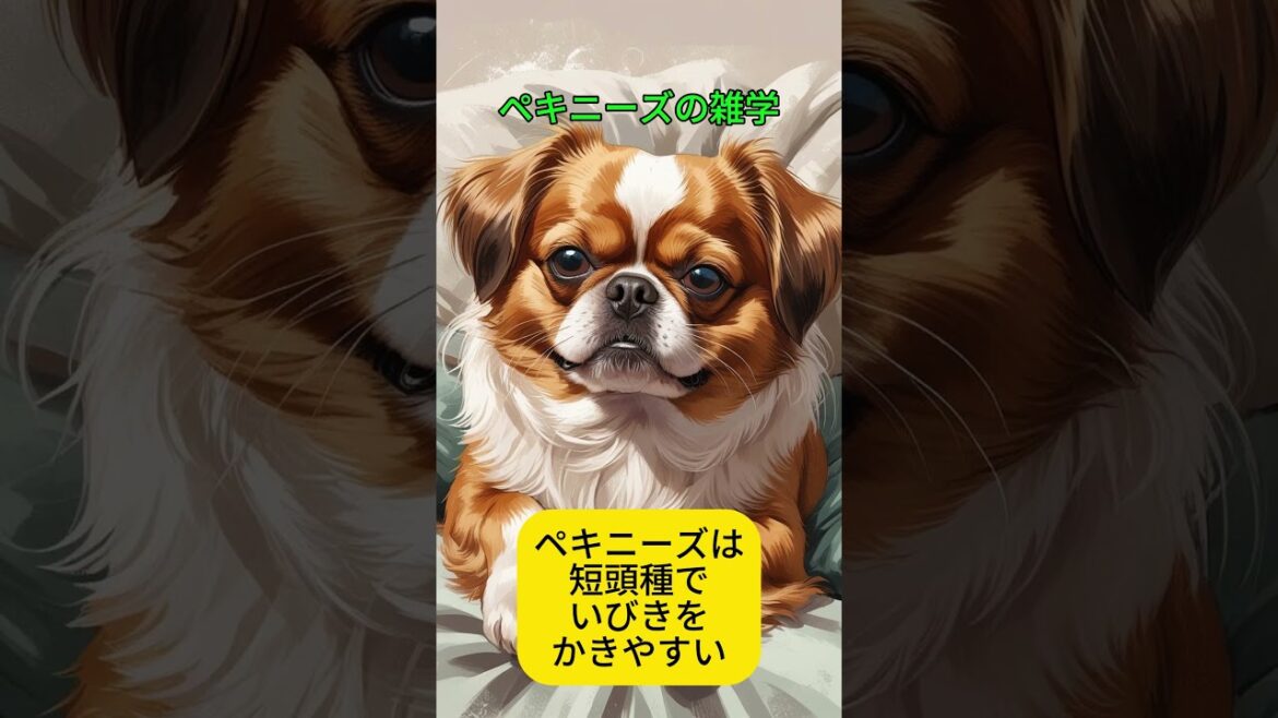 ペキニーズの雑学 #犬 #雑学 #ペキニーズ