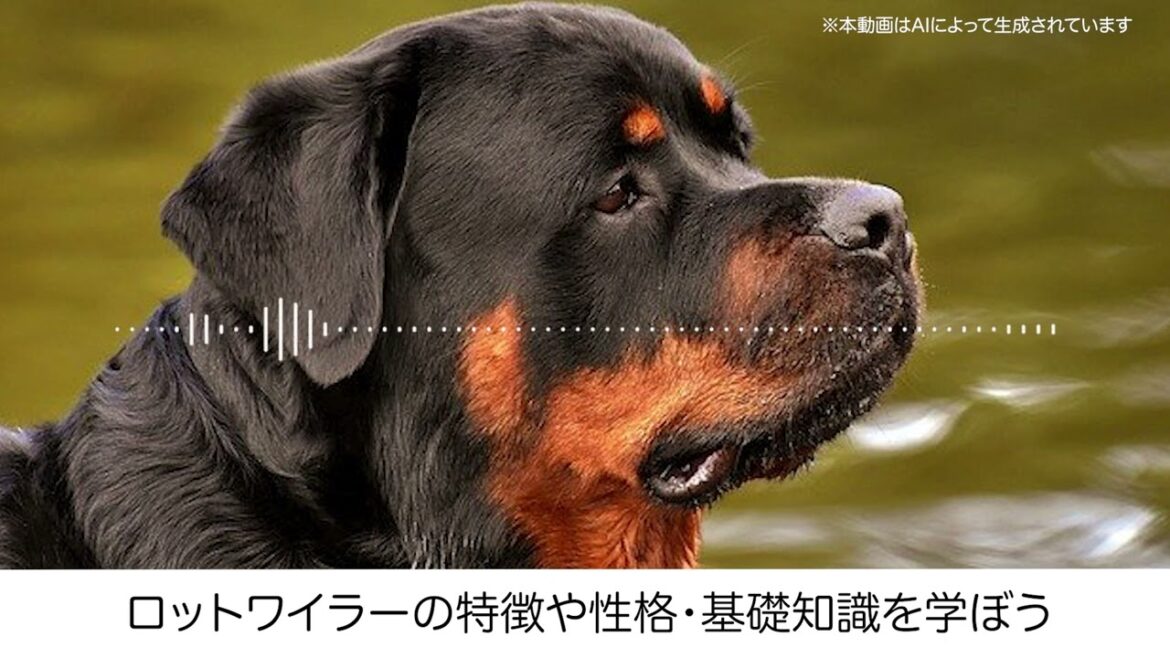 ロットワイラーの特徴や性格・基礎知識を学ぼう