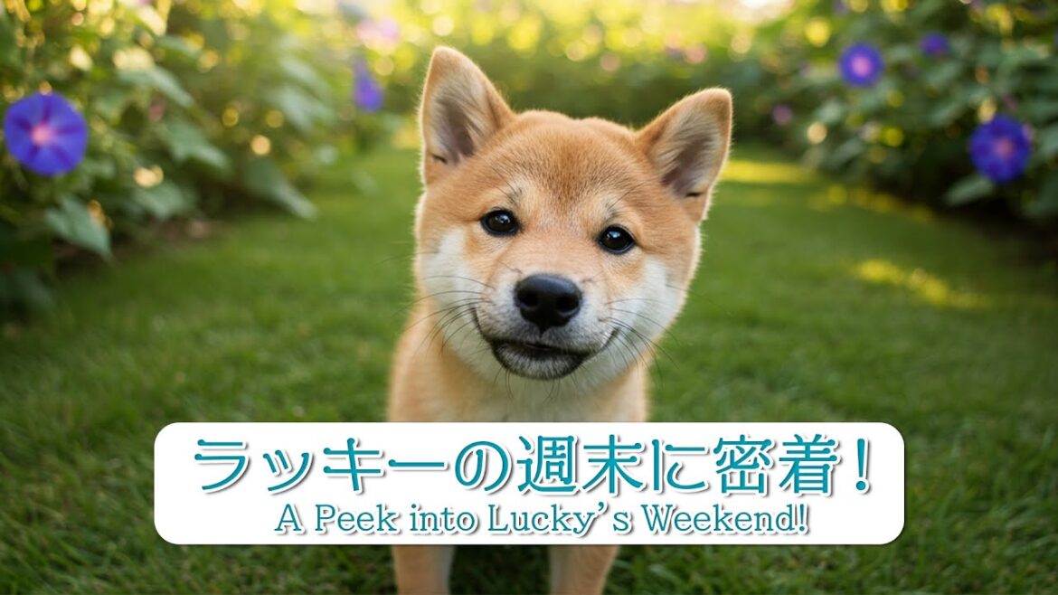 ラッキーの週末に密着！A Peek into Lucky’s Weekend! #柴犬 #shibainu #dogshorts