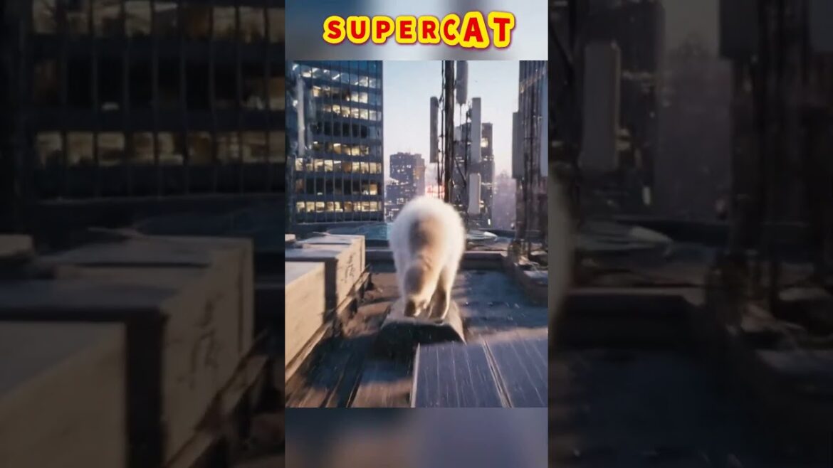 Not All Heroes Wear Capes. #cat #superhero #shorts