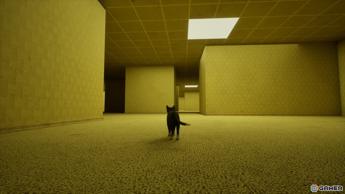 猫となってリミナルスペースを探検するアドベンチャーゲーム「LIMINALCAT」のSteamストアページが公開！の画像